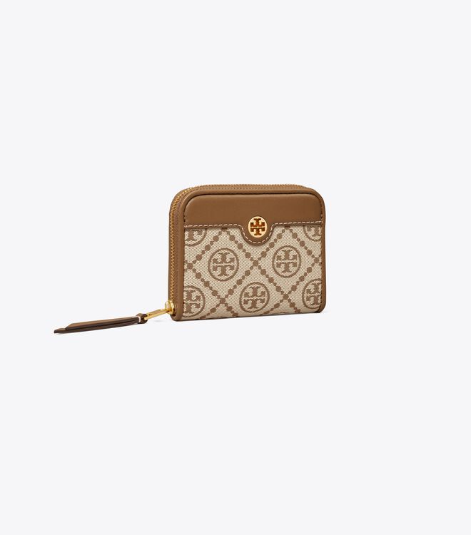 Brown Tory Burch T Monogram Women\'s Card Case | OUTLET-19670539