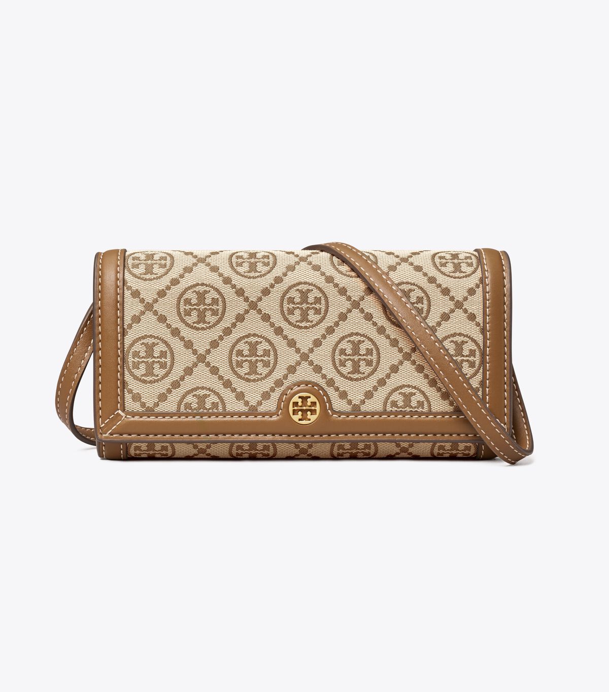 Brown Tory Burch T Monogram Women's Crossbody Bags | OUTLET-63021859