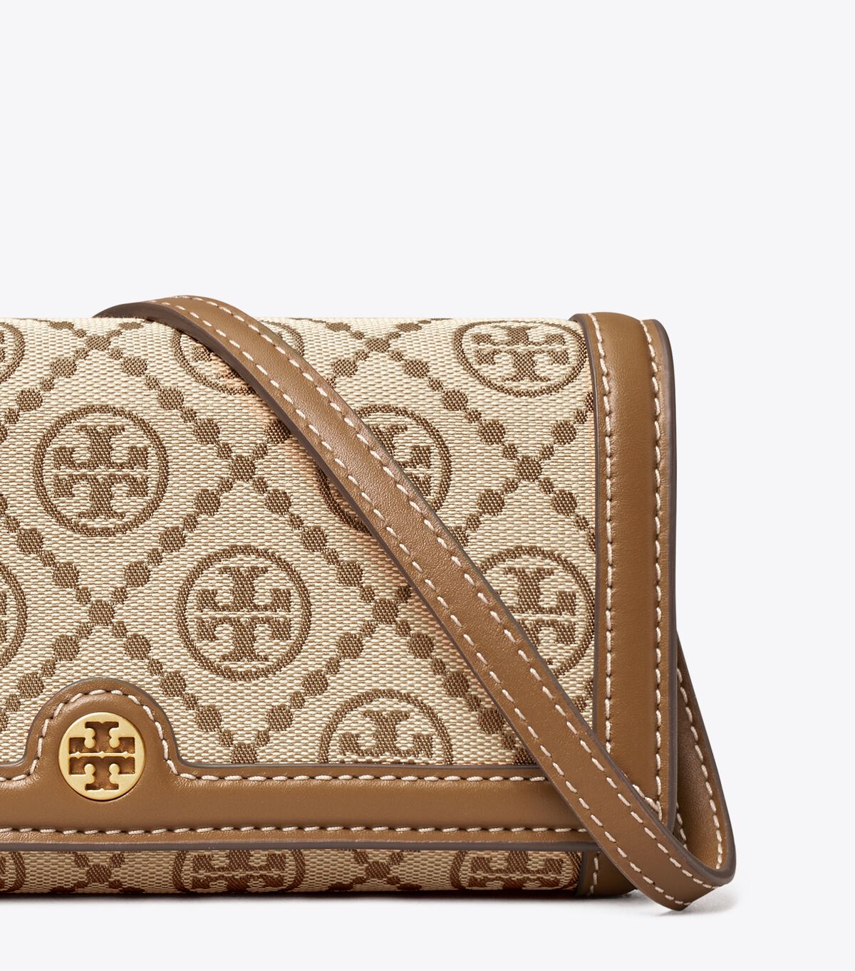 Brown Tory Burch T Monogram Women's Crossbody Bags | OUTLET-63021859