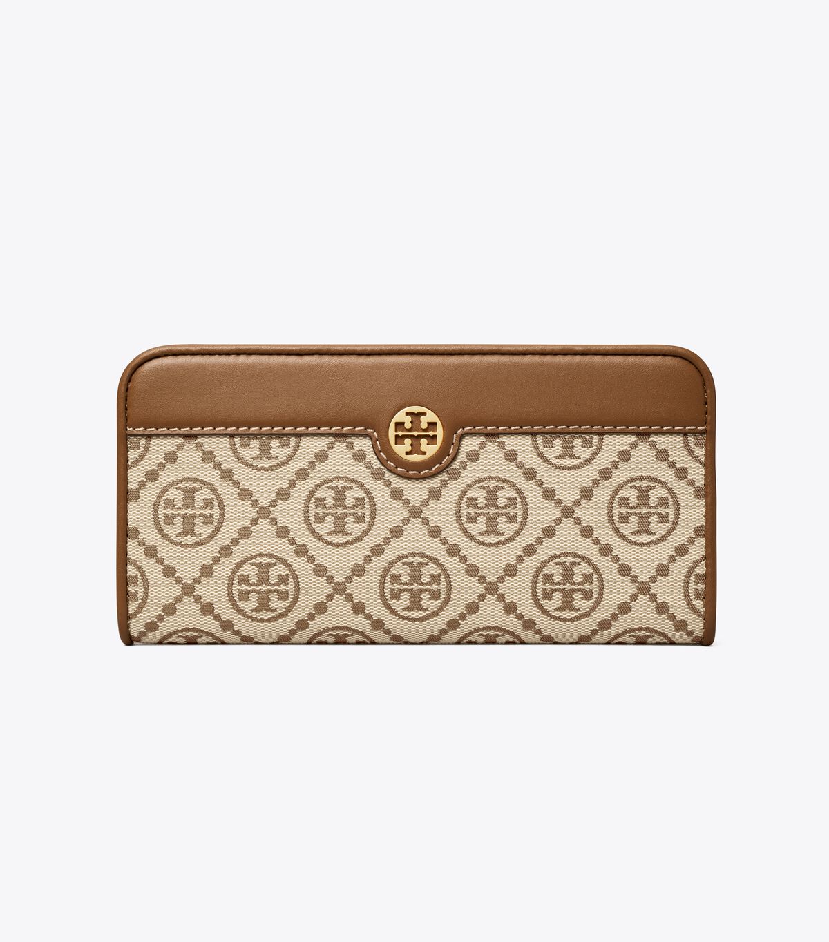 Brown Tory Burch T Monogram Women's Wallets | OUTLET-47360589