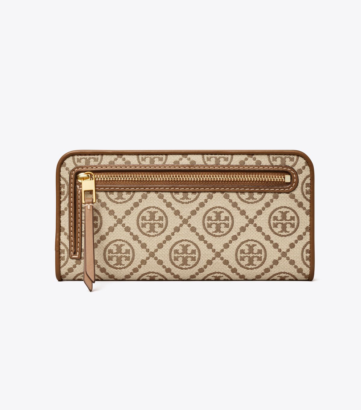 Brown Tory Burch T Monogram Women's Wallets | OUTLET-47360589