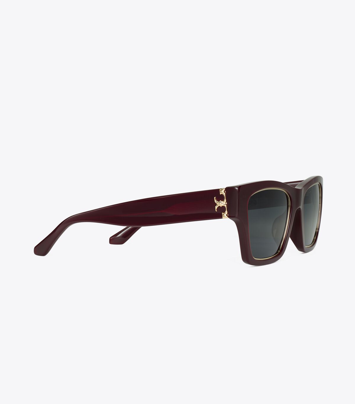 Burgundy / Grey Tory Burch Trace Women's Sunglasses | OUTLET-18492059