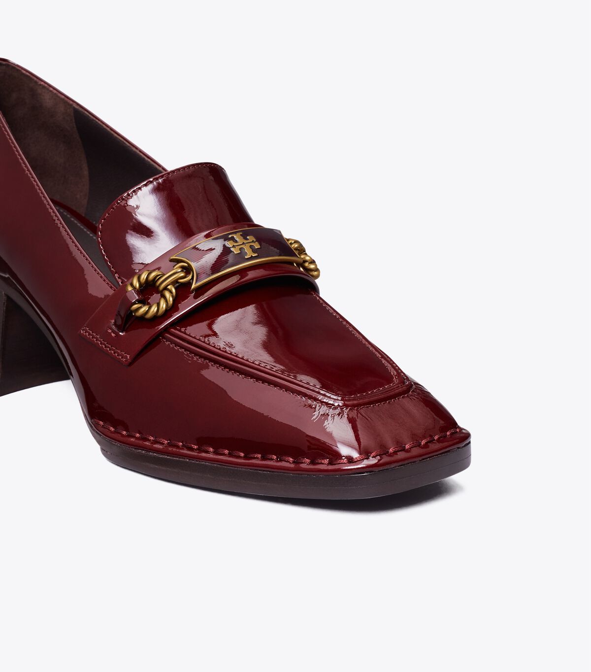 Burgundy Tory Burch Perrine Women's Loafers | OUTLET-59682179