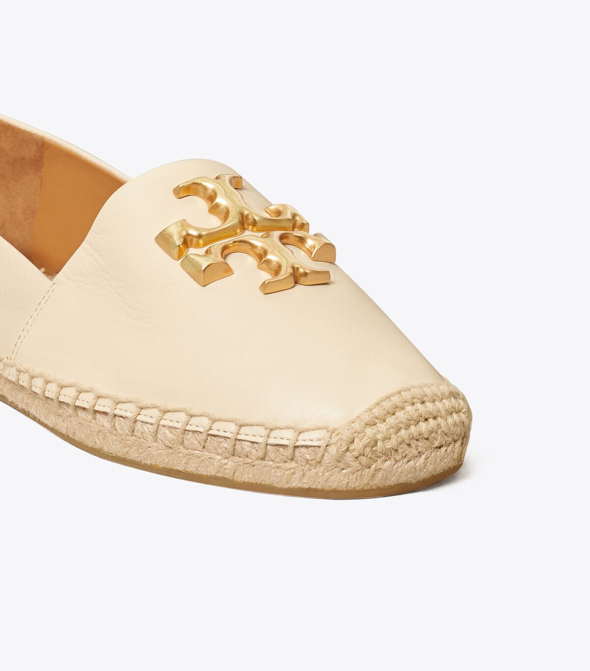 Cream Tory Burch Eleanor Women's Ballet Flats | OUTLET-38941269