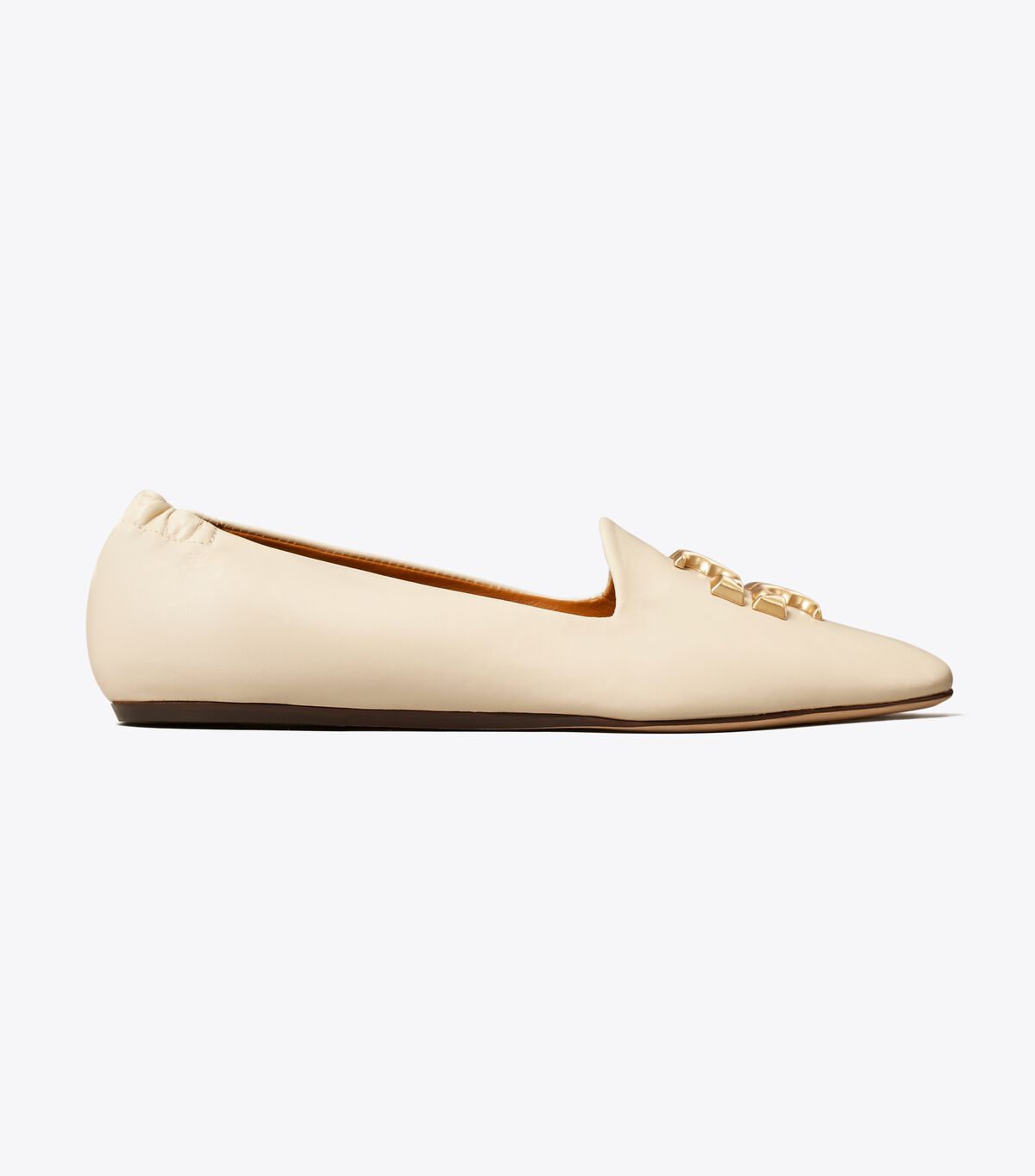 Cream Tory Burch Eleanor Women's Loafers | OUTLET-29341709