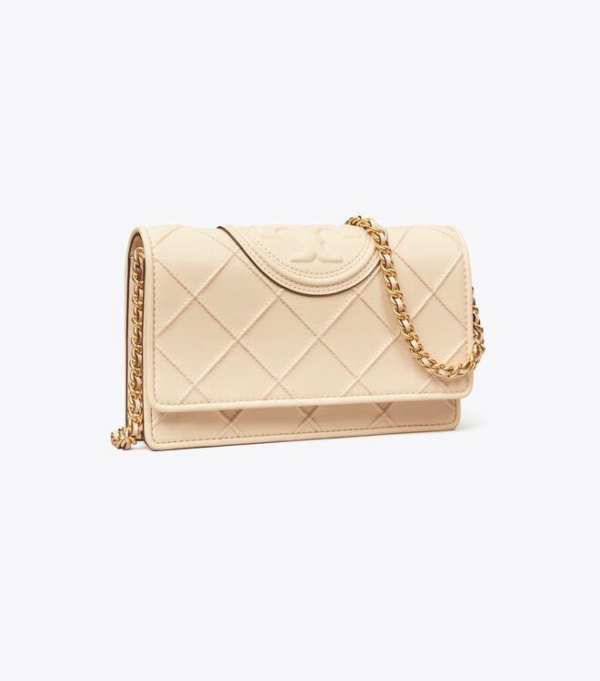 Cream Tory Burch Fleming Soft Women\'s Crossbody Bags | OUTLET-38740519