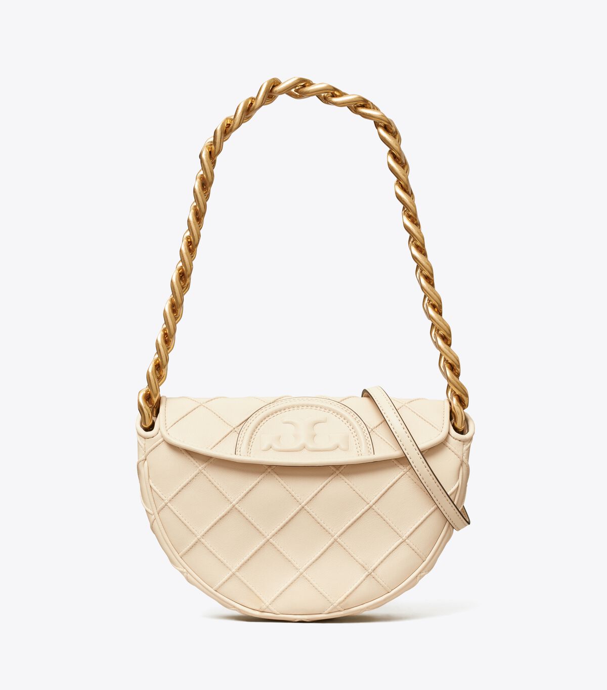 Cream Tory Burch Fleming Soft Women's Mini Bag | OUTLET-27518949