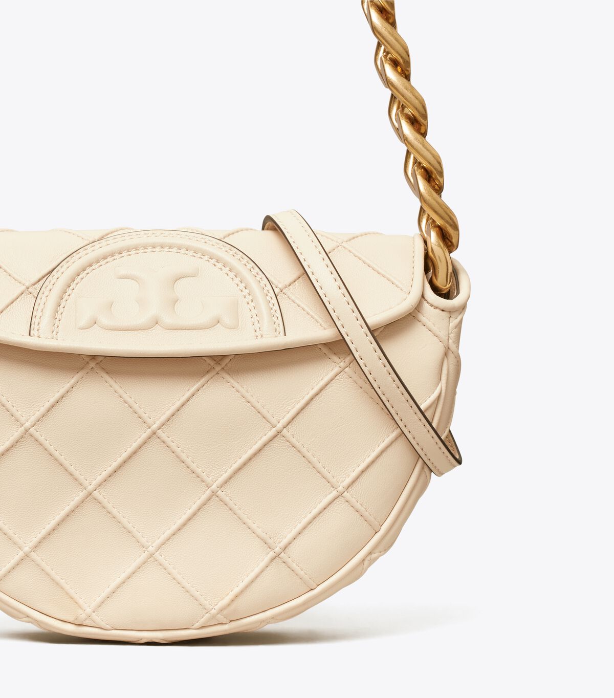 Cream Tory Burch Fleming Soft Women's Mini Bag | OUTLET-27518949