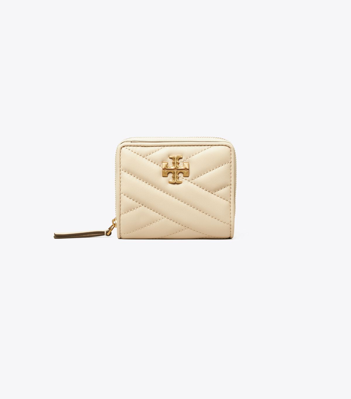 Cream Tory Burch Kira Chevron Women's Wallets | OUTLET-10452699