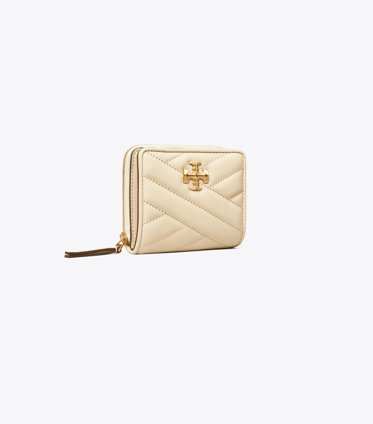 Cream Tory Burch Kira Chevron Women\'s Wallets | OUTLET-10452699