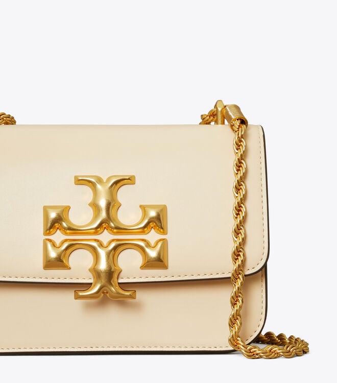 Cream Tory Burch Small Eleanor Women's Shoulder Bags | OUTLET-54273919