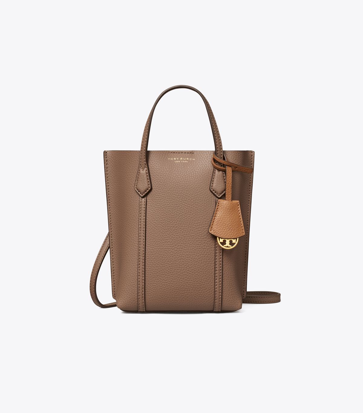 Dark Brown Tory Burch Mini Perry Women's Tote Bags | OUTLET-98034269