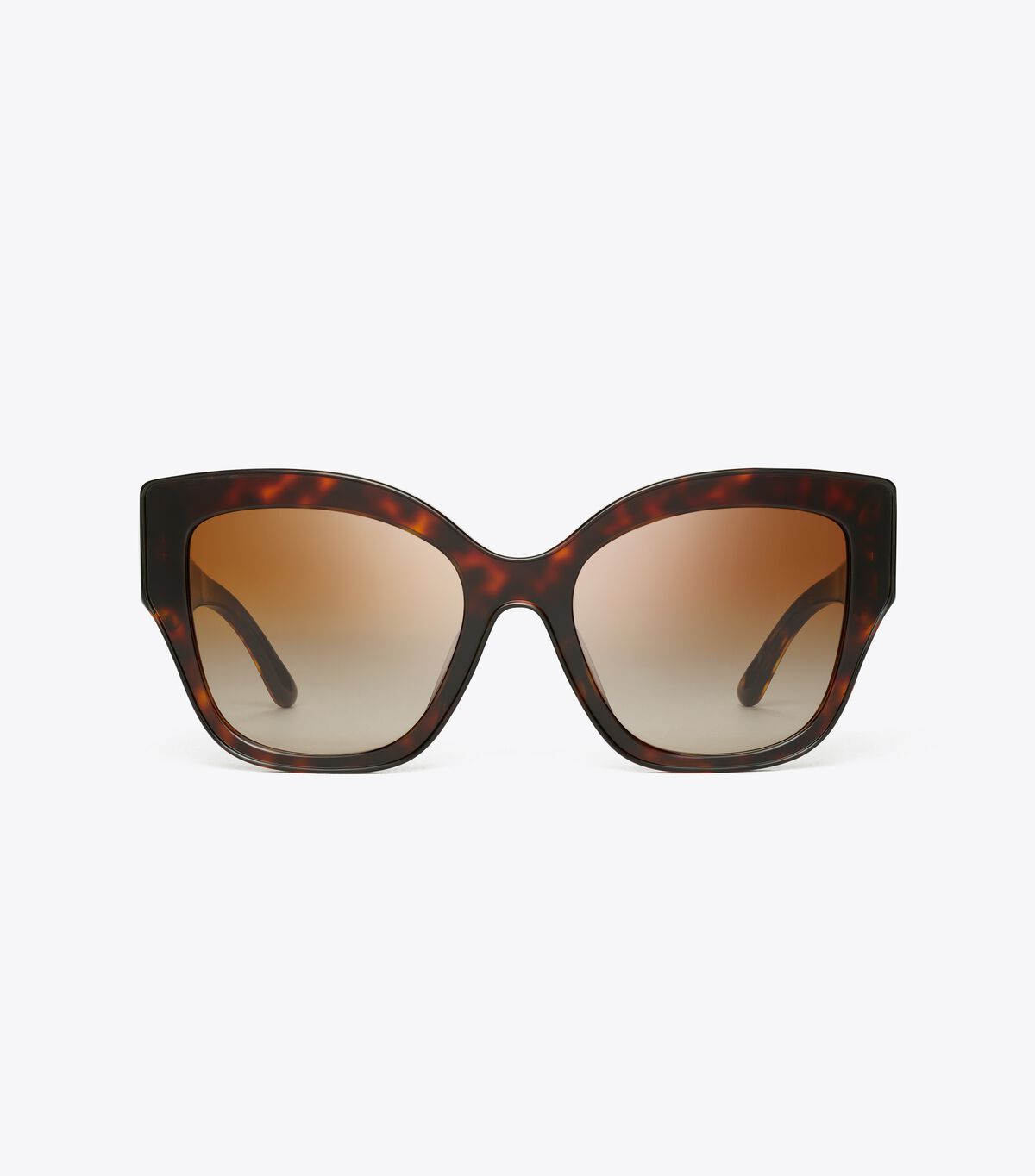 Dark Brown Tory Burch Oversized Cat-eye Women\'s Sunglasses | OUTLET-07912859