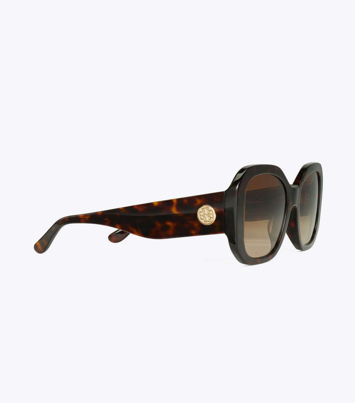 Dark Brown Tory Burch Oversized Square Women's Sunglasses | OUTLET-02469719