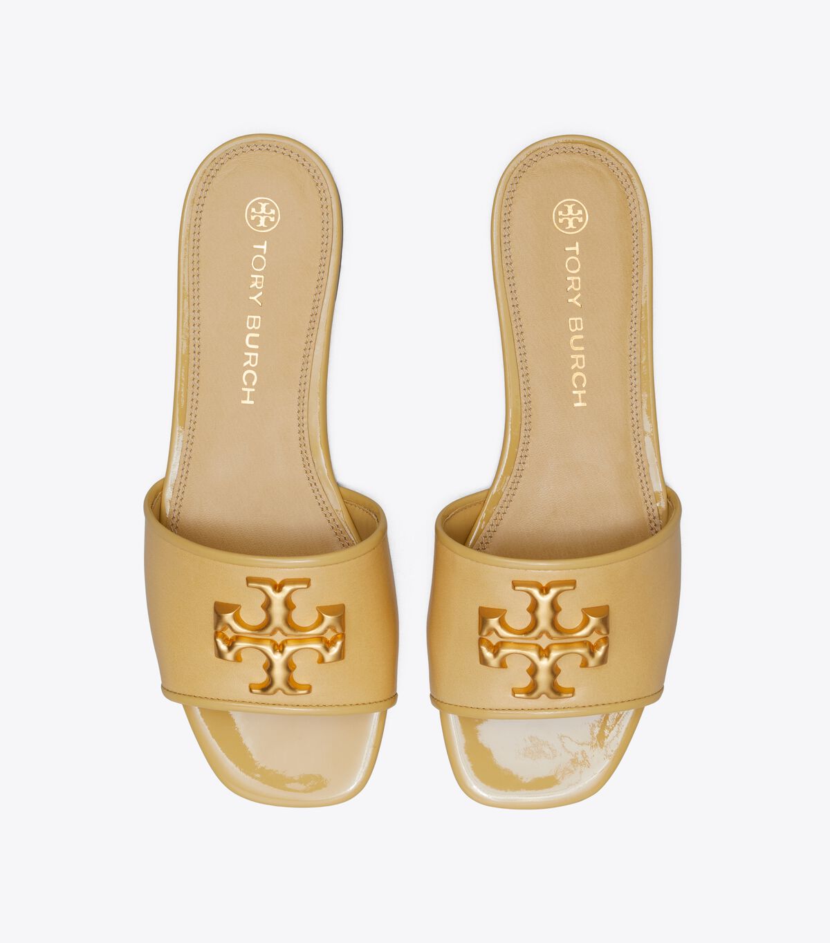 Dark Yellow Tory Burch Eleanor Women's Sandals | OUTLET-97328609