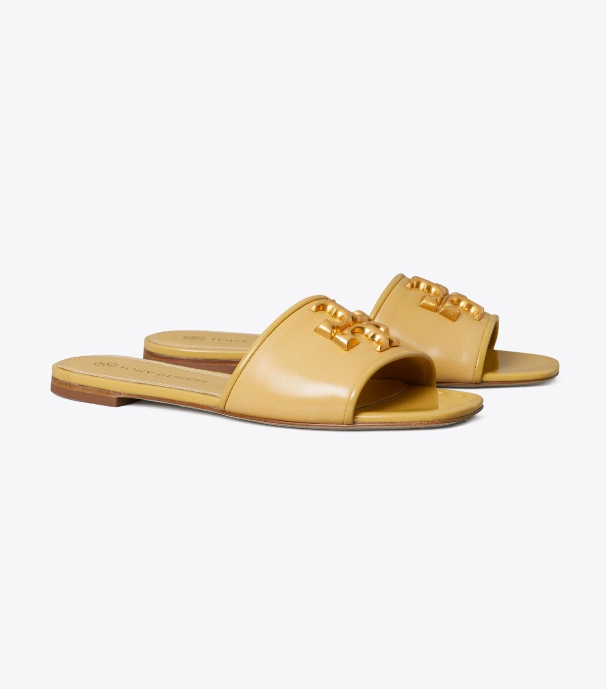 Dark Yellow Tory Burch Eleanor Women\'s Sandals | OUTLET-97328609