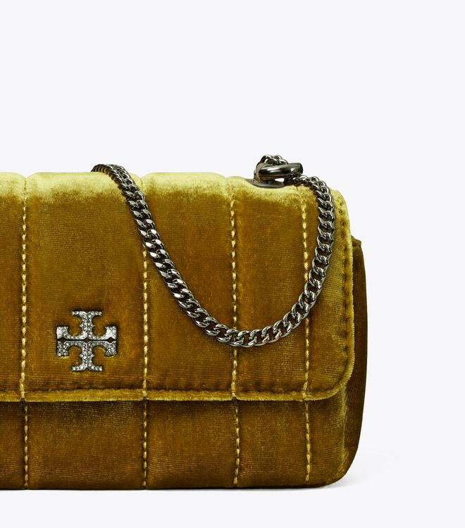 Dark Yellow Tory Burch Kira Women's Mini Bag | OUTLET-43872699