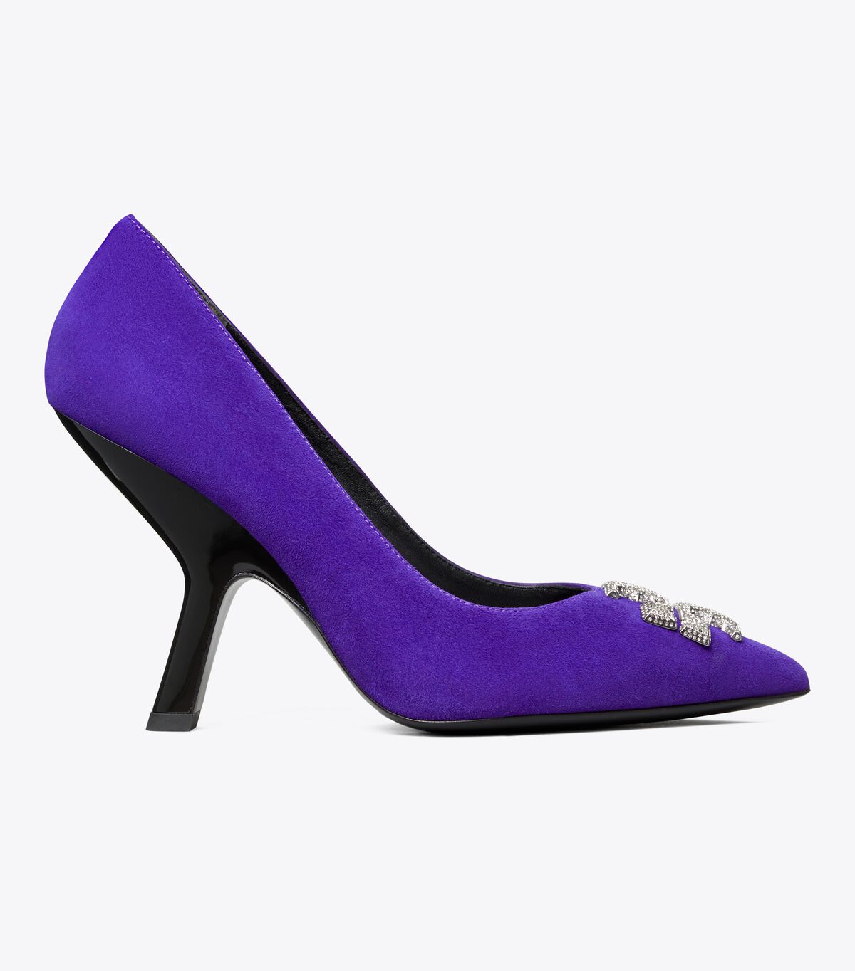 Deep Purple Tory Burch Eleanor Pavé Women's Heels | OUTLET-08264979