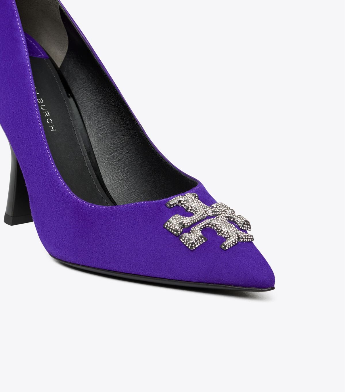 Deep Purple Tory Burch Eleanor Pavé Women's Heels | OUTLET-08264979