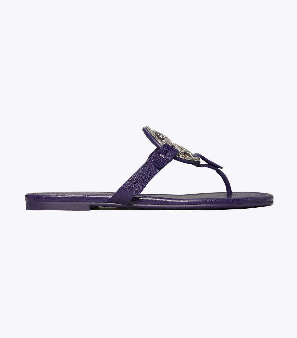 Deep Purple Tory Burch Miller Pavé Women's Sandals | OUTLET-87901659