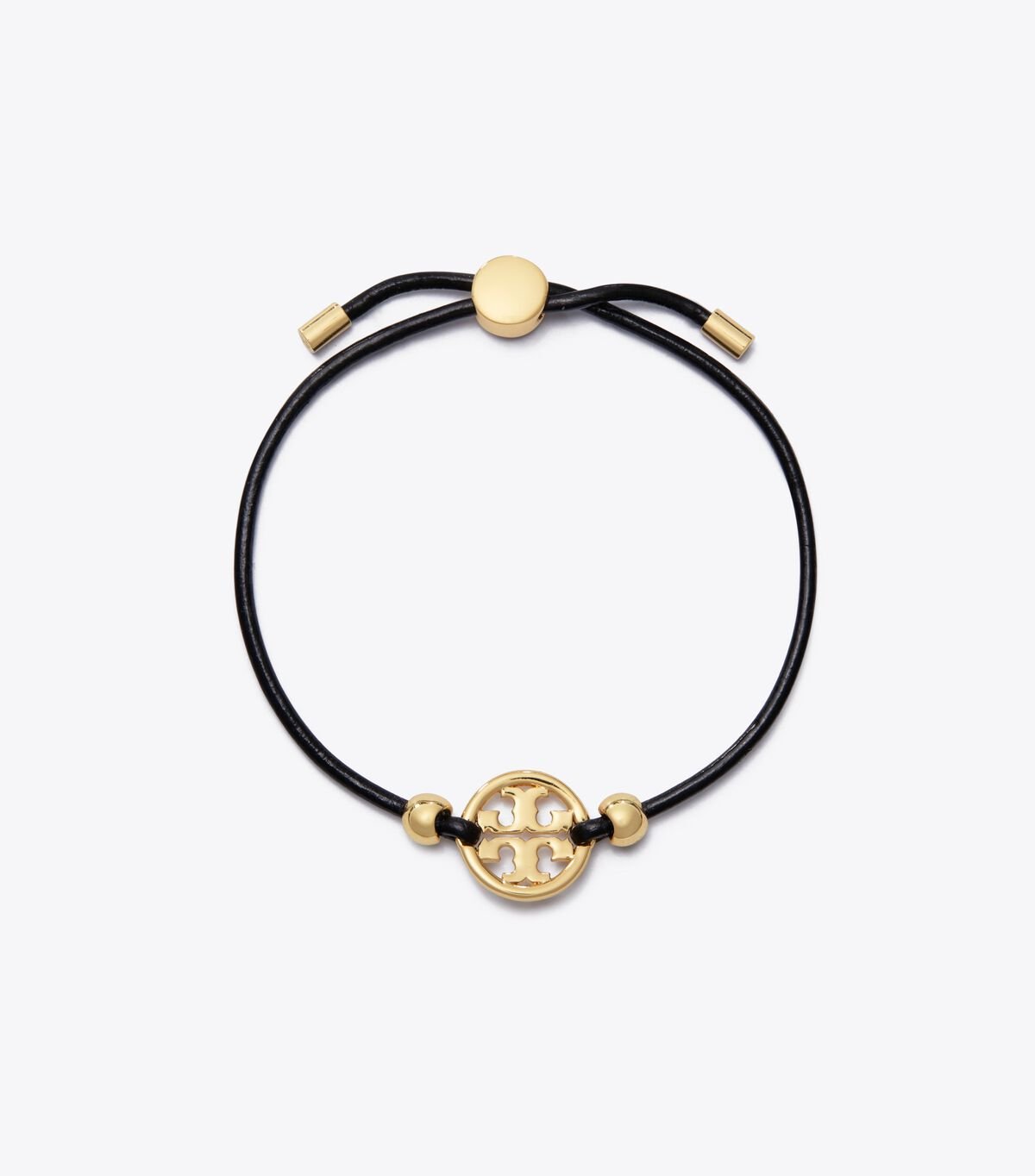 Gold / Black Tory Burch Miller Slider Women\'s Bracelet | OUTLET-47695289