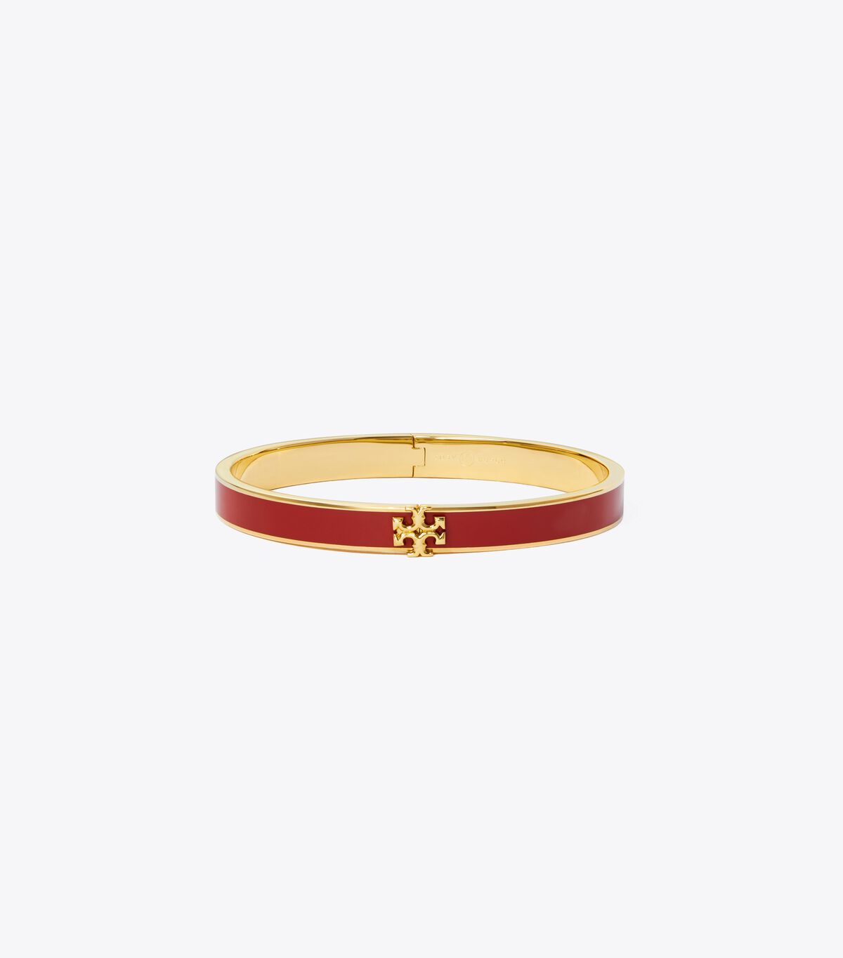 Gold / Red Tory Burch Kira Enamel 7mm Women\'s Bracelet | OUTLET-14025389