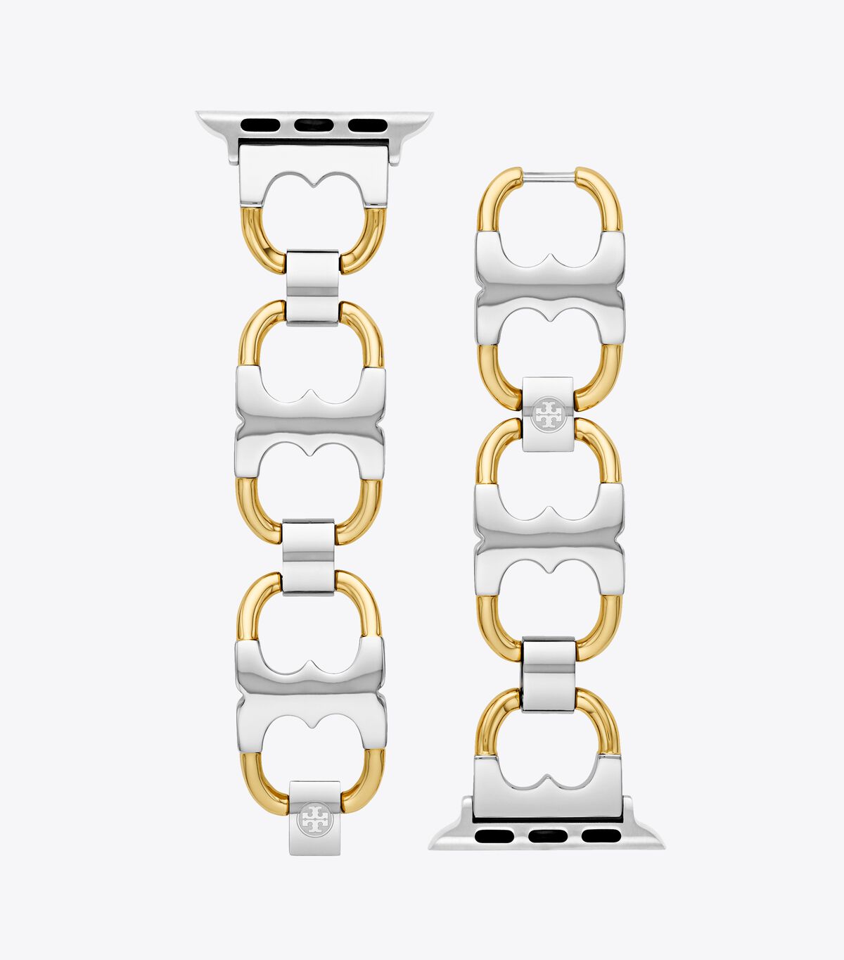 Gold Silver Tory Burch Double T Link Women's Watches | OUTLET-27954369