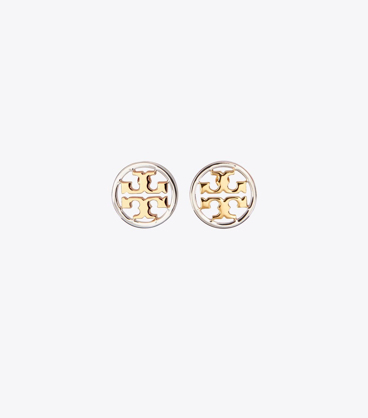 Gold / Silver Tory Burch Miller Stud Women\'s Earrings | OUTLET-90872169