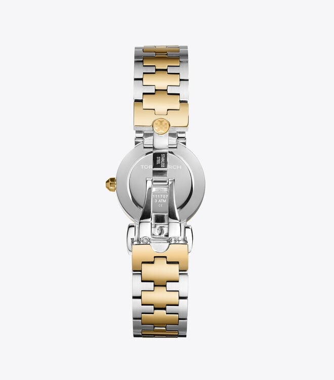 Gold / Silver Tory Burch Reva Women's Watches | OUTLET-12367589