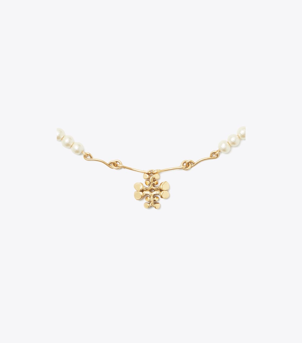 Gold Tory Burch Brutalist Pendant Women's Necklace | OUTLET-20378549