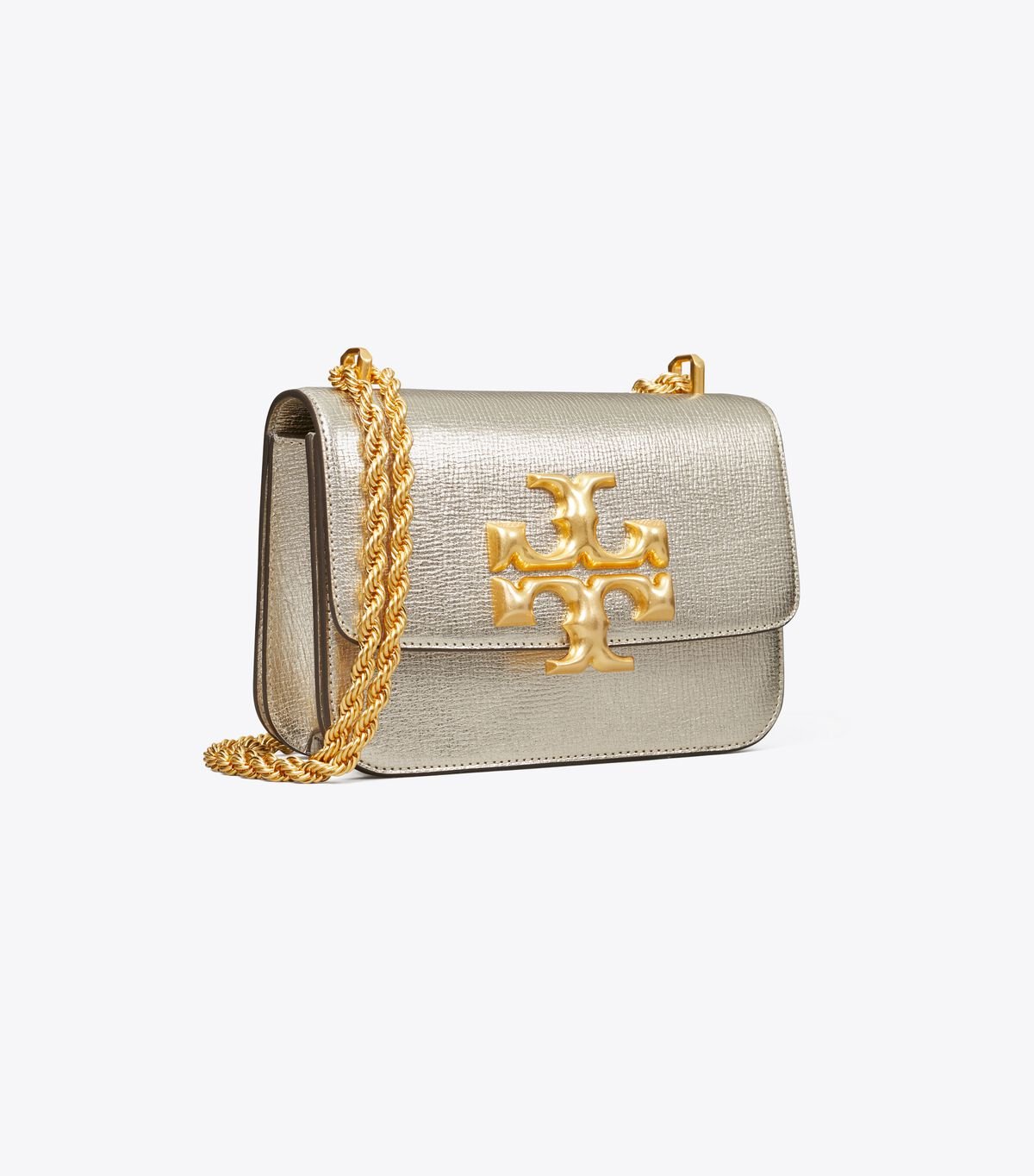 Gold Tory Burch Eleanor Small Women\'s Shoulder Bags | OUTLET-76924139