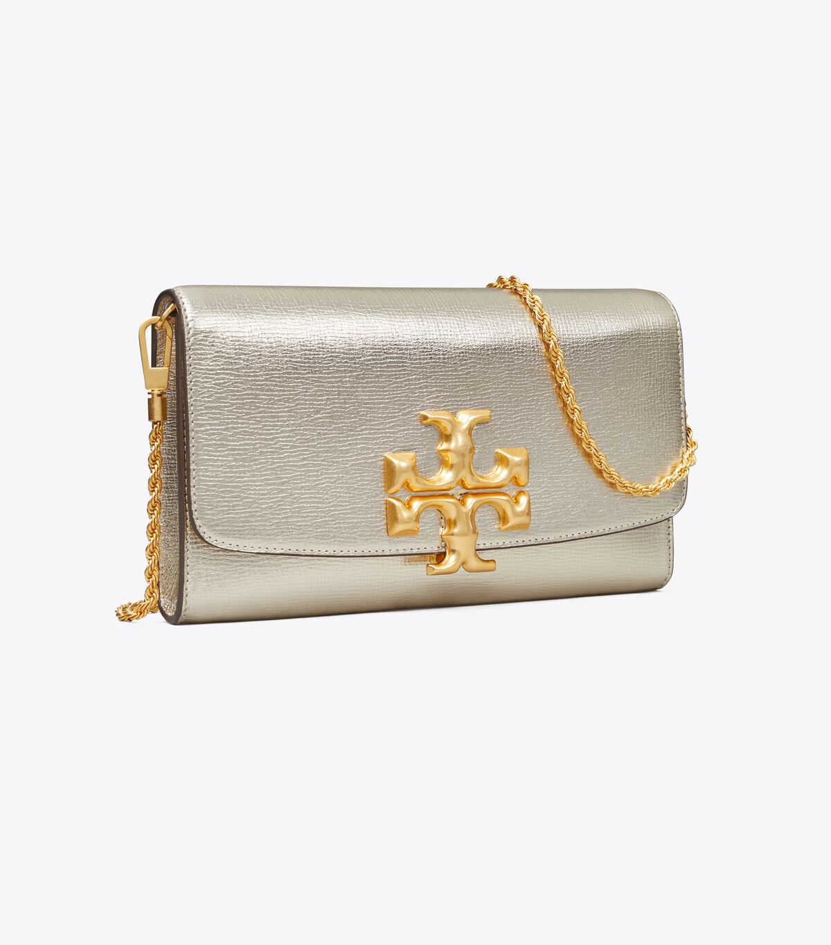 Gold Tory Burch Eleanor Women\'s Clutch Bag | OUTLET-17305649