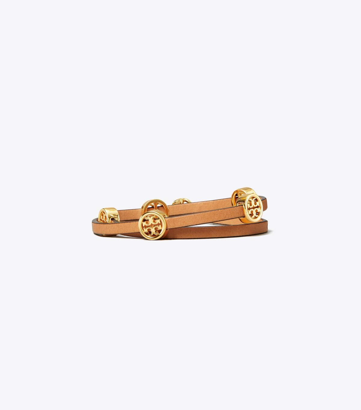 Gold Tory Burch Miller Double-wrap Women\'s Bracelet | OUTLET-41326989