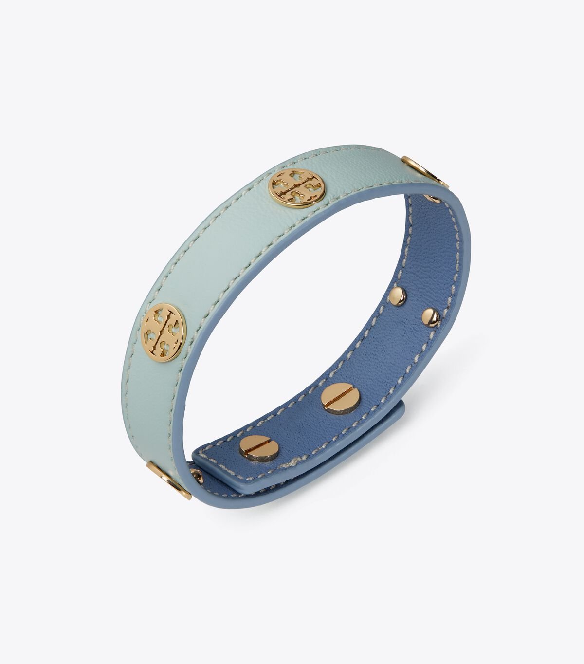 Gold Tory Burch Miller Leather Women's Bracelet | OUTLET-26370489