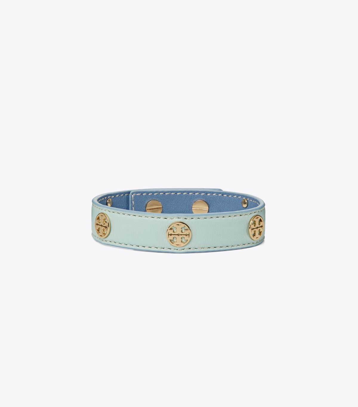 Gold Tory Burch Miller Leather Women\'s Bracelet | OUTLET-26370489