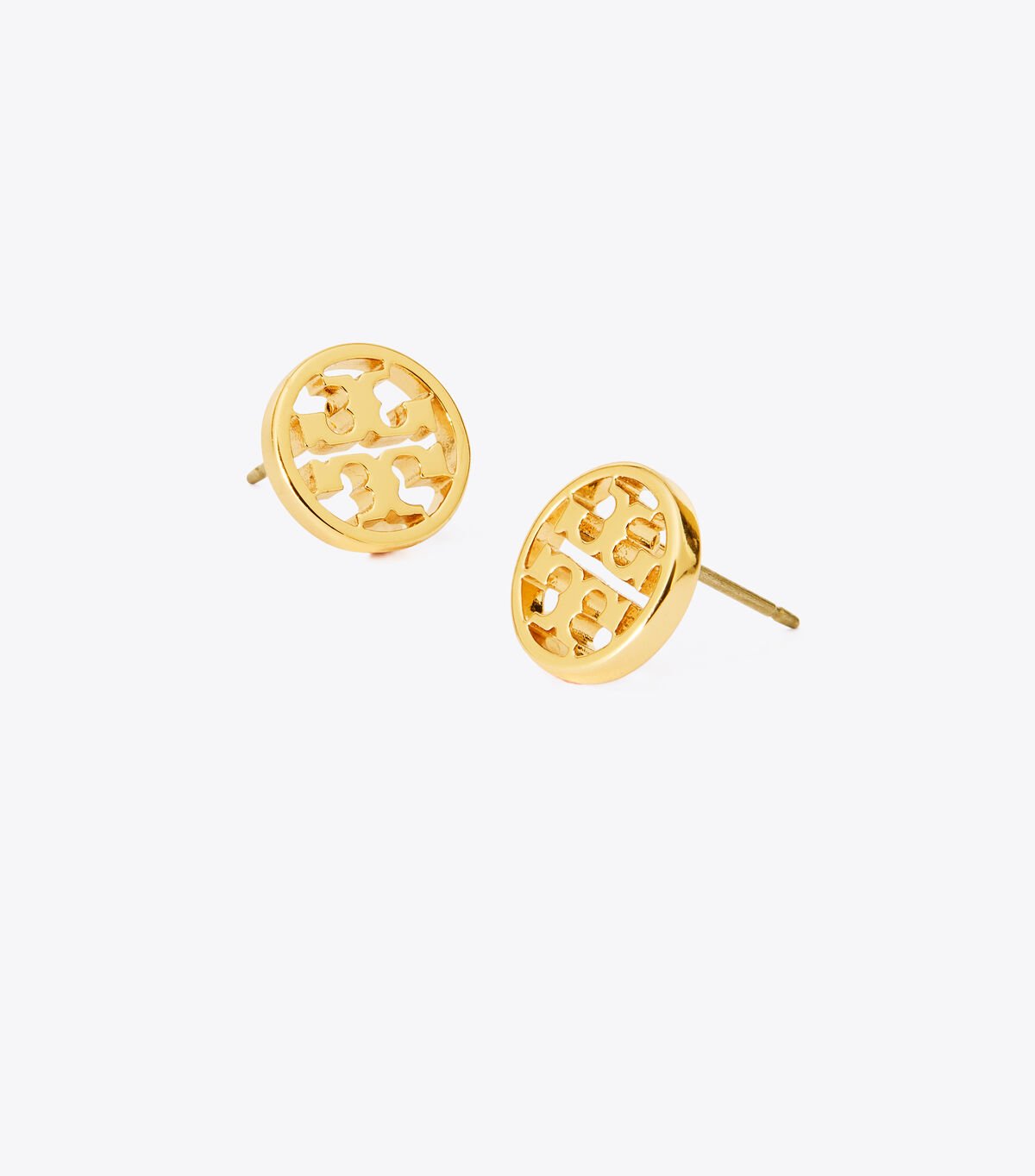 Gold Tory Burch Miller Stud Women's Earrings | OUTLET-90738429