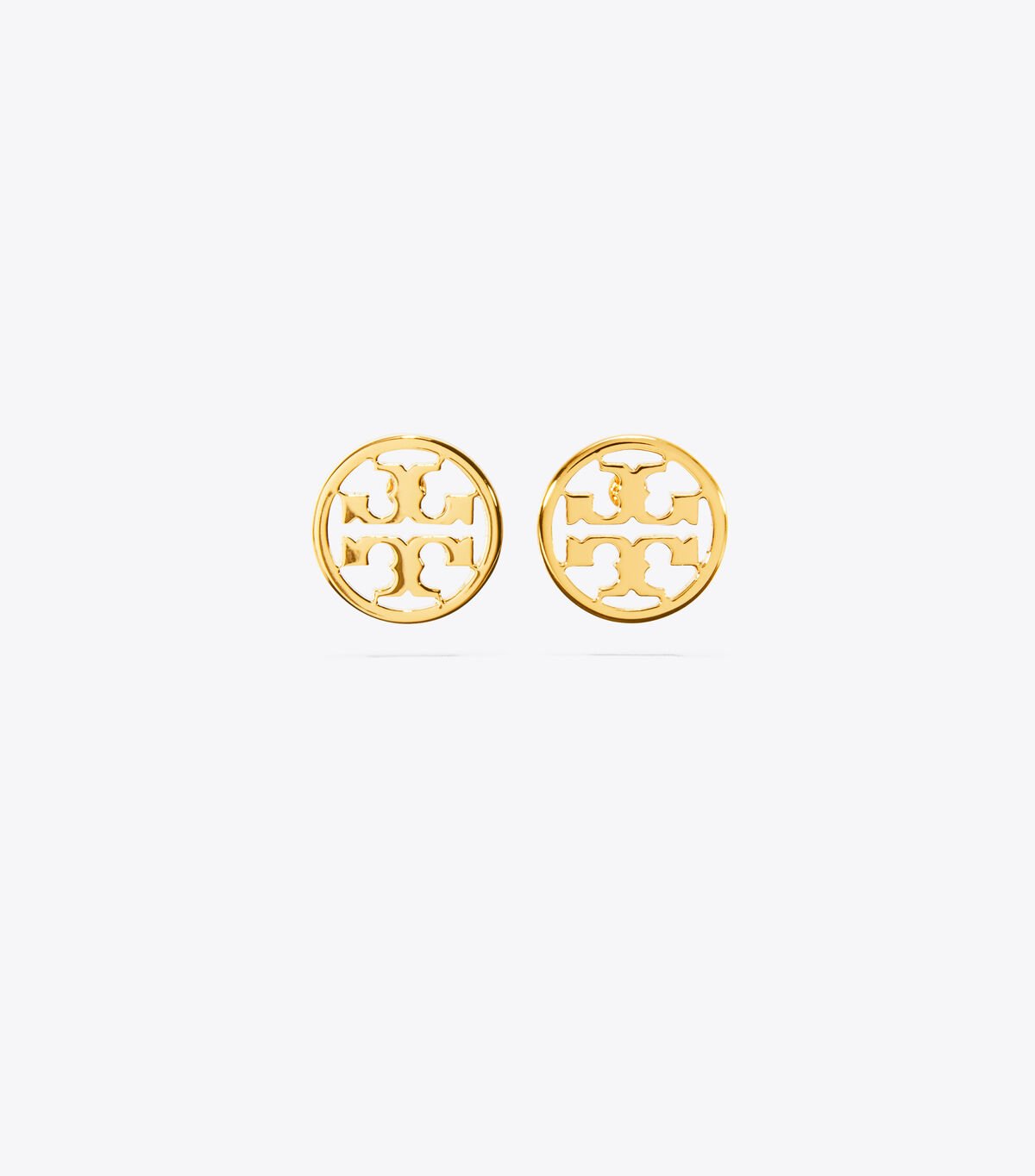 Gold Tory Burch Miller Stud Women\'s Earrings | OUTLET-90738429