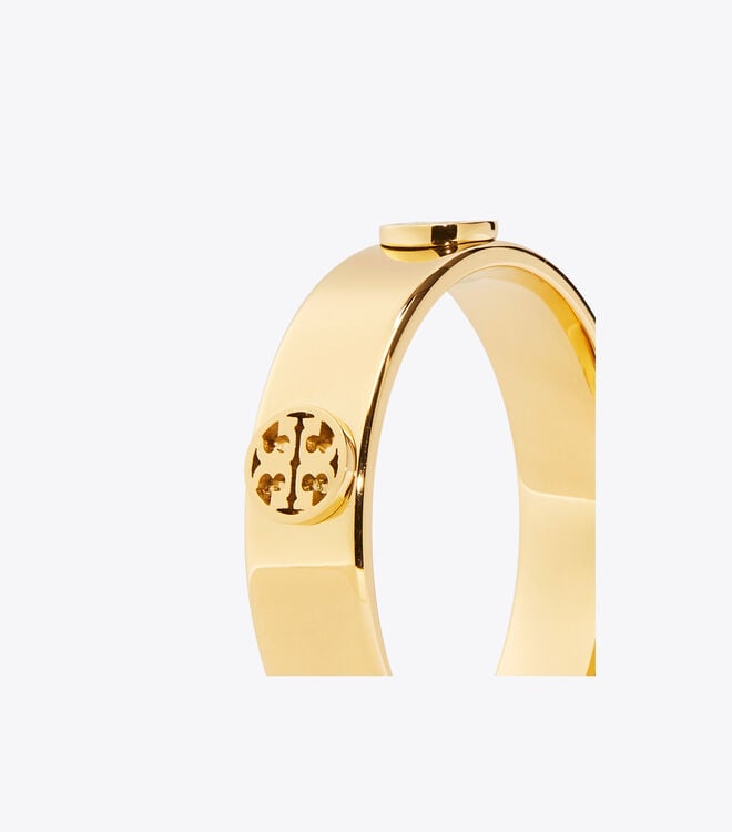 Gold Tory Burch Miller Stud Women's Ring | OUTLET-42760899