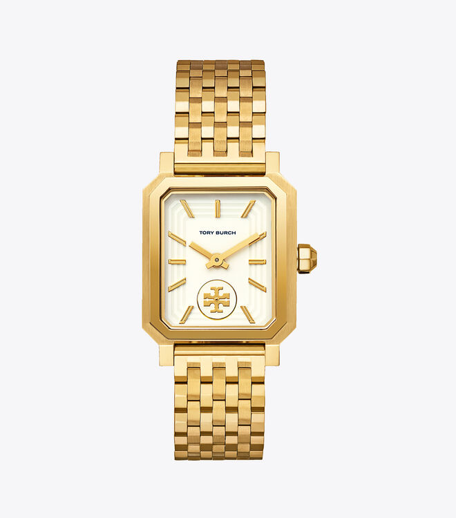 Gold Tory Burch Robinson Women\'s Watches | OUTLET-18572399