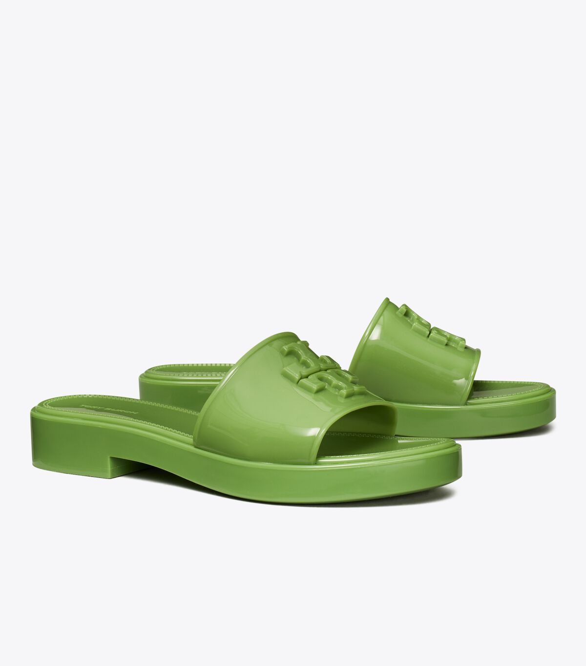 Green Tory Burch Eleanor Jelly Women\'s Sandals | OUTLET-38764909