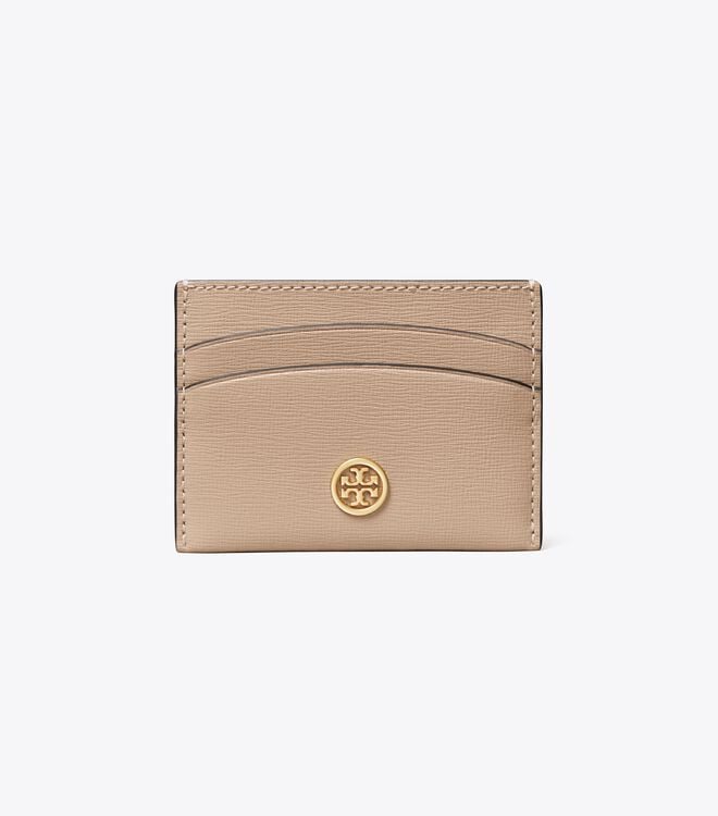 Grey Tory Burch Robinson Women's Card Case | OUTLET-28751909