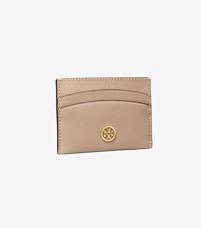 Grey Tory Burch Robinson Women\'s Card Case | OUTLET-28751909