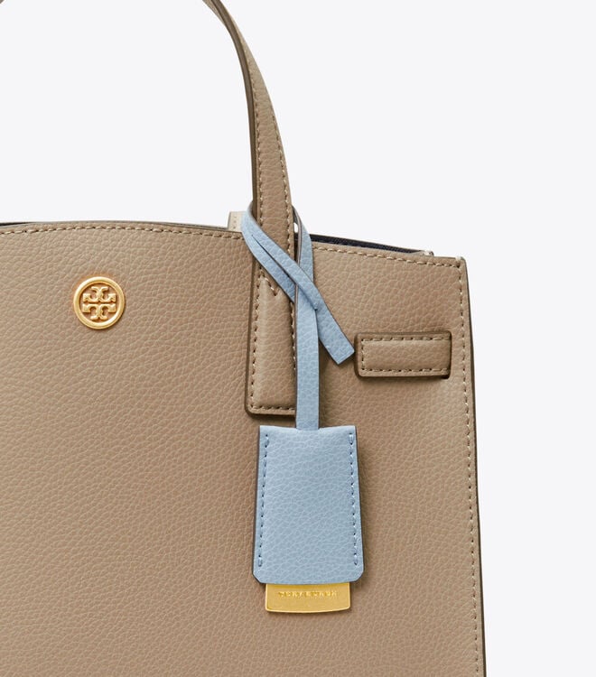 Grey Tory Burch Small Walker Women's Satchel Bags | OUTLET-85431929