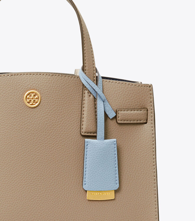 Grey Tory Burch Small Walker Women's Tote Bags | OUTLET-24316789