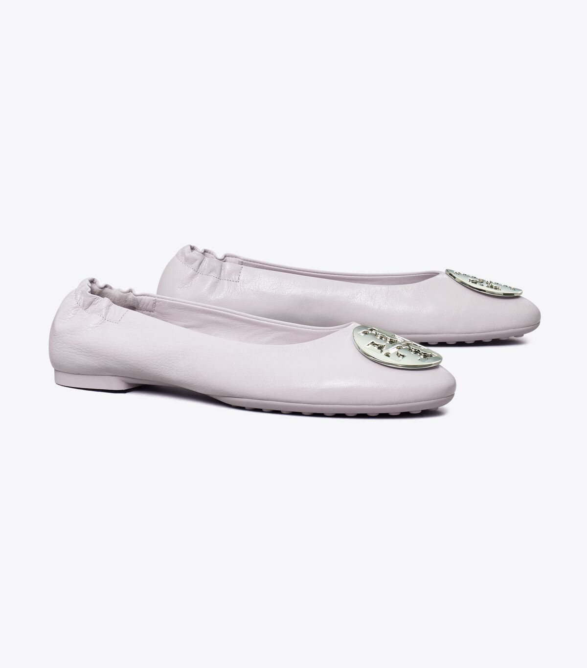 Lavender Tory Burch Claire Women\'s Ballet Flats | OUTLET-05948769