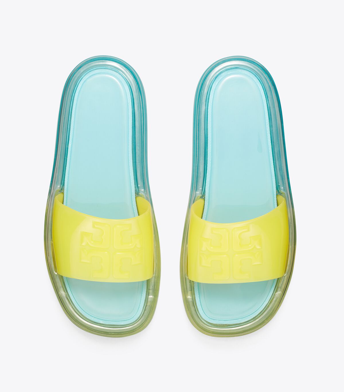 Light Blue Tory Burch Bubble Jelly Women's Sandals | OUTLET-70231659