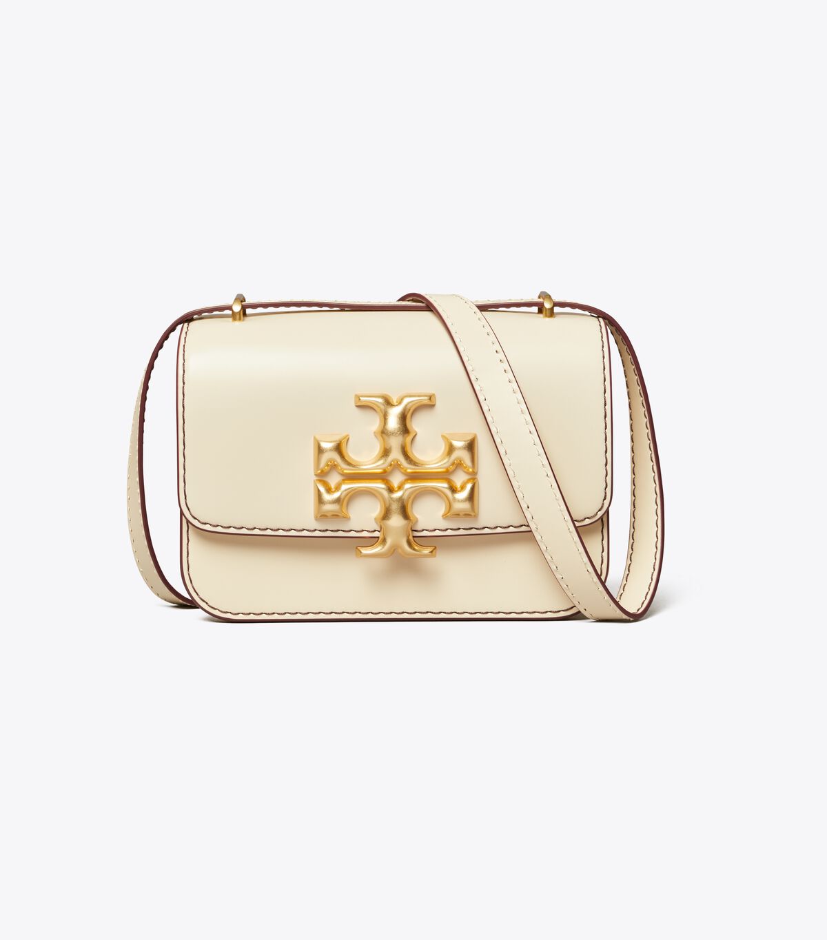 Light Cream Tory Burch Small Eleanor Women's Shoulder Bags | OUTLET-63149759