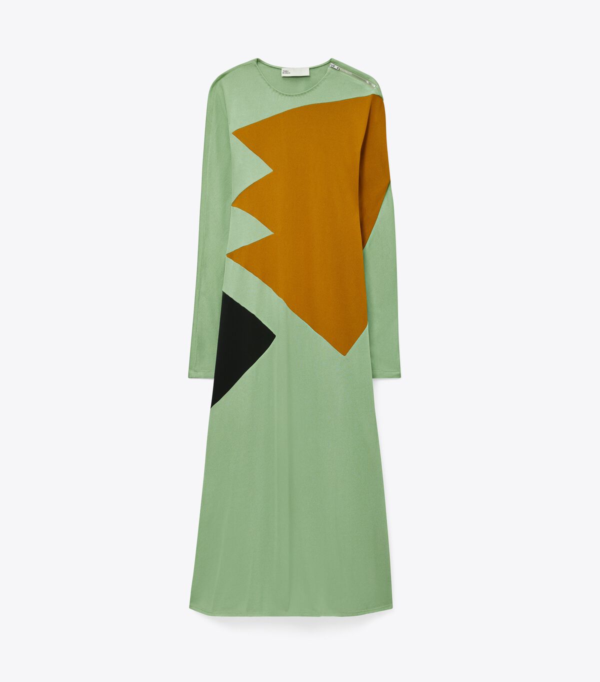 Light Green Tory Burch Colorblock Honeycomb Women\'s Dress | OUTLET-69210379