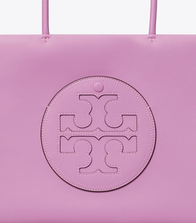 Light Purple Tory Burch Small Ella Bio Women's Tote Bags | OUTLET-26347599