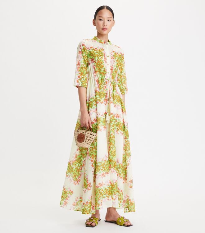 Multicolor Tory Burch Printed Women's Dress | OUTLET-56127389